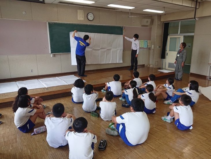 第2回 尾島小学校ねぷた訪問指導